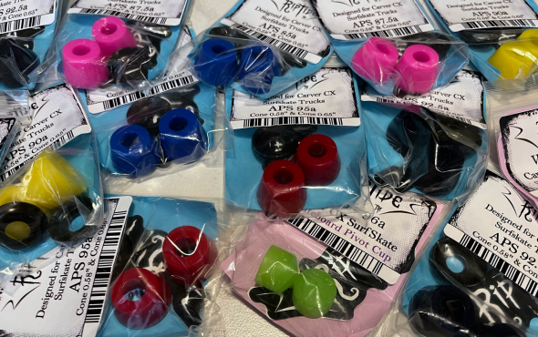 New Bushings For The Carver CX and C5 Trucks